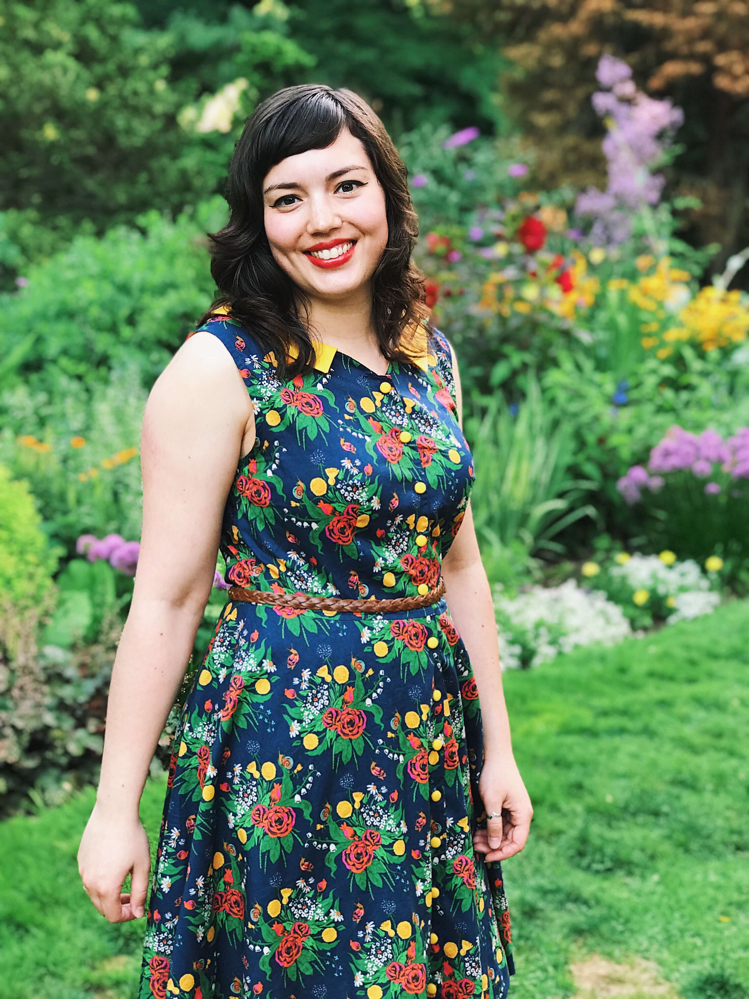 Maker Hannah Corey loves picnics, sunsets, and sewing handmade hats in Rochester, NY