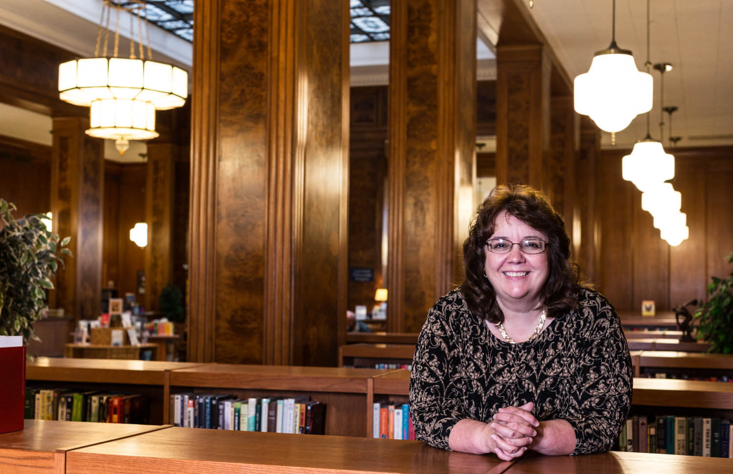 Library Director Patty Uttaro sees Rochester as an adventure