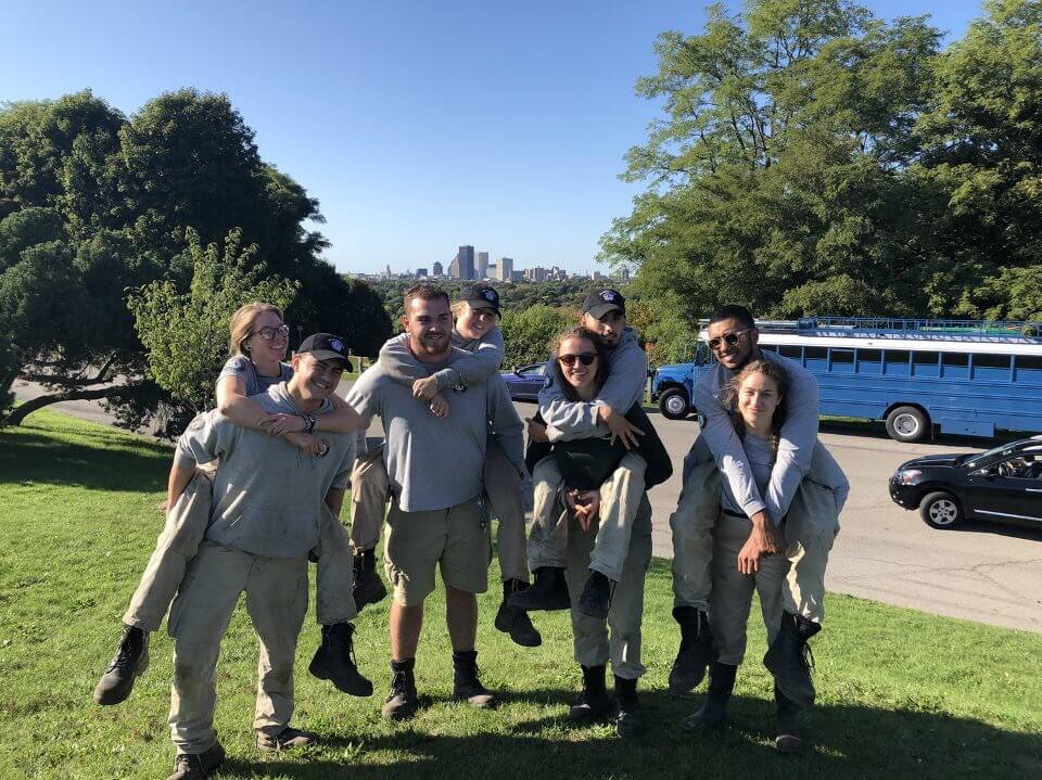 Meaningful service in Rochester: a visit from an AmeriCorps NCCC team