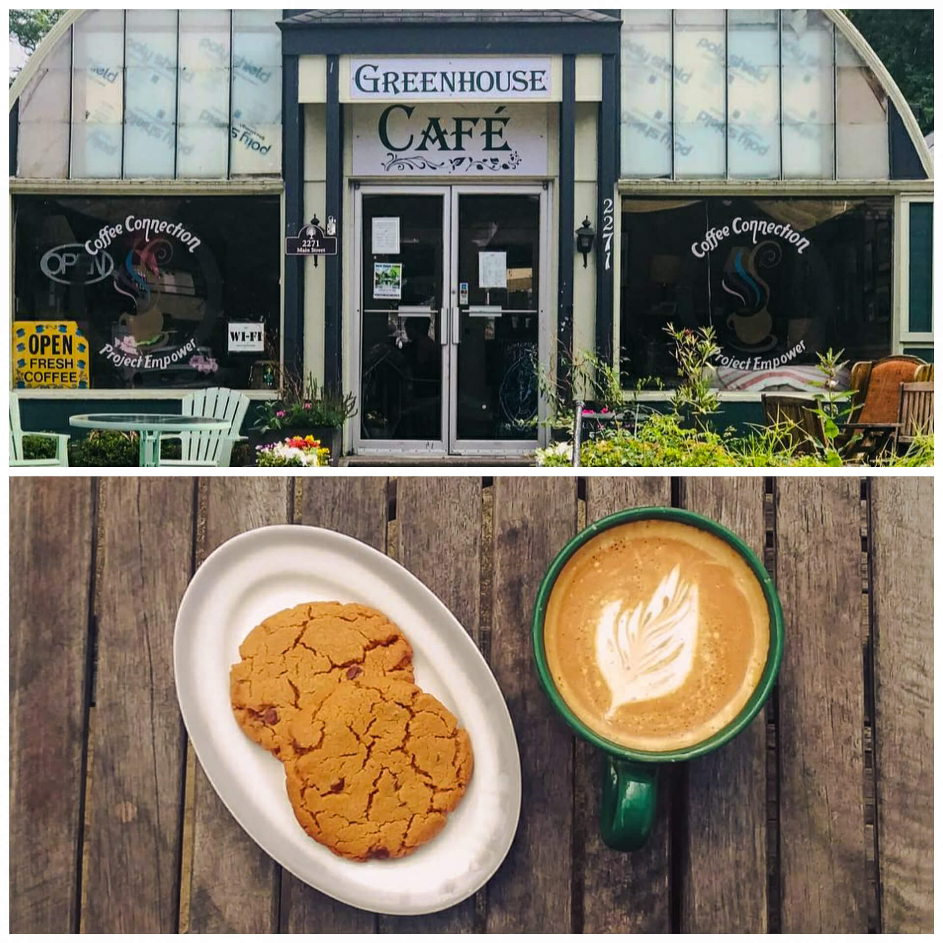 3 - Greenhouse latte cookie