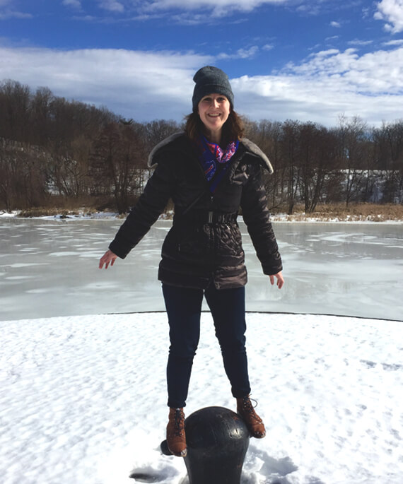 Emily Hessney Lynch welcomes spring and loves exploring all the ROC parks.