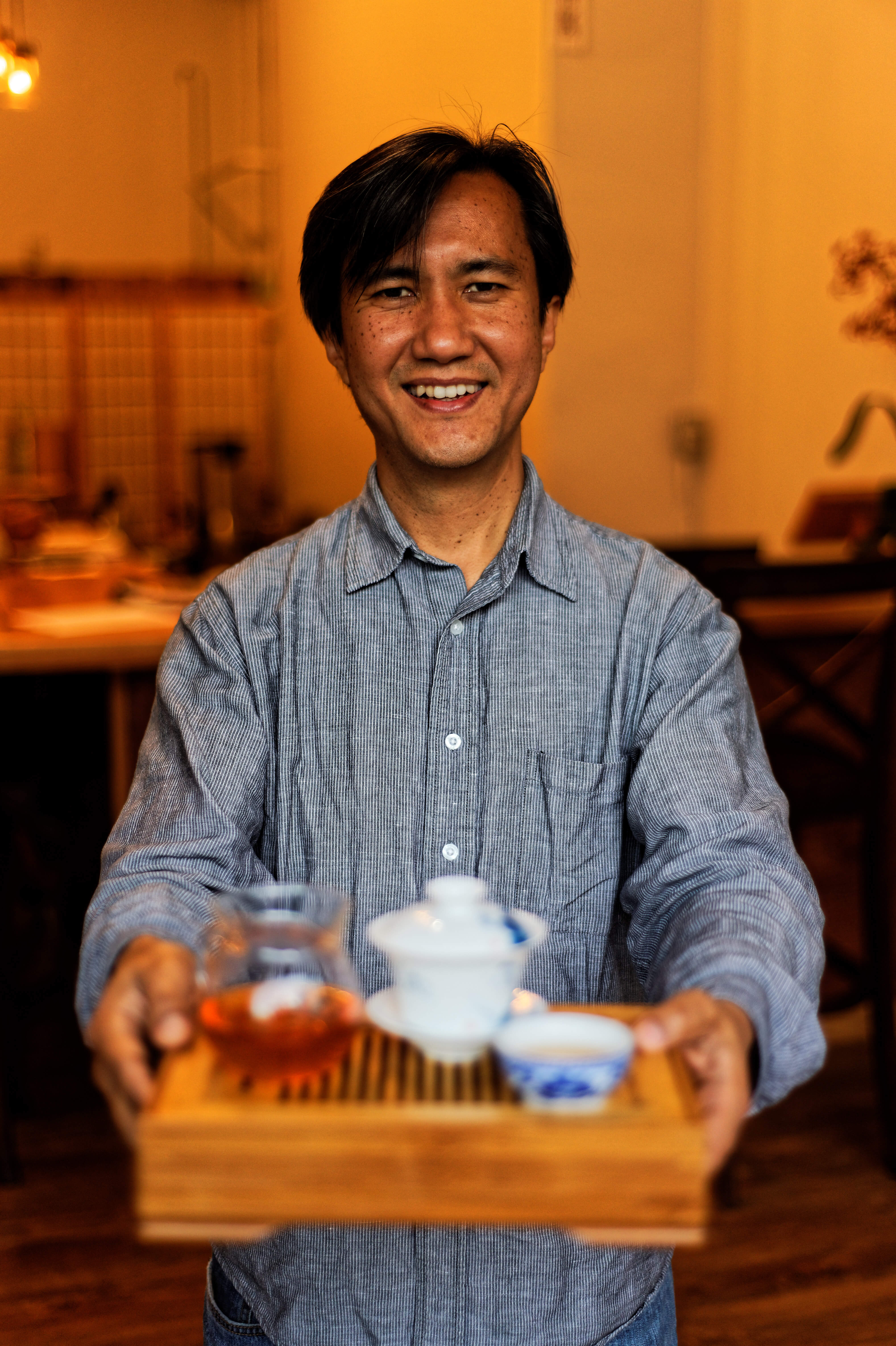 Tea guru Niraj Lama teaches Rochester to take time for tea
